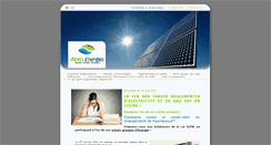 Desktop Screenshot of aireo-energies.fr